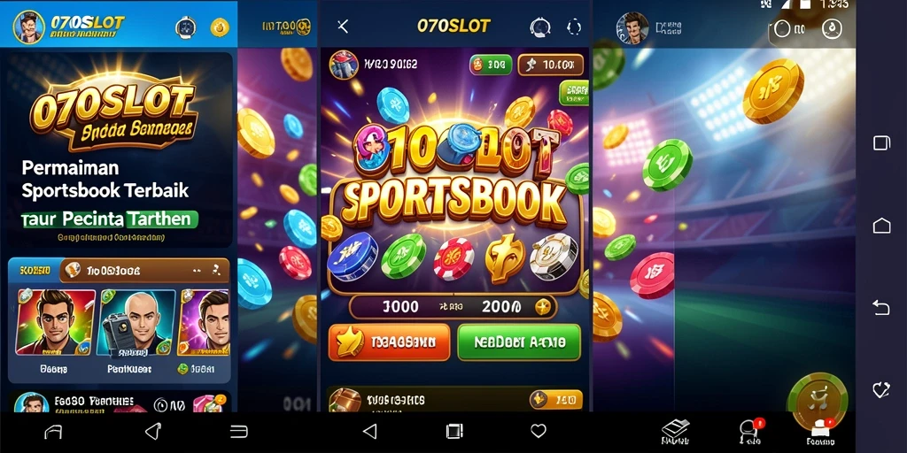 Tampilan screenshot 070SLOT saat proses taruhan olahraga.