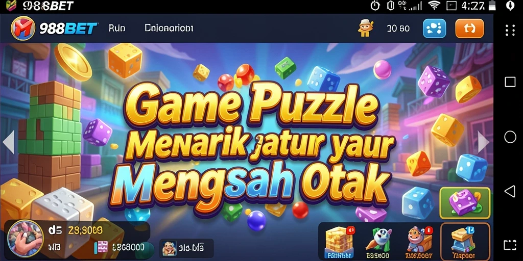 Tampilan gameplay 988BET yang penuh warna dan menarik.