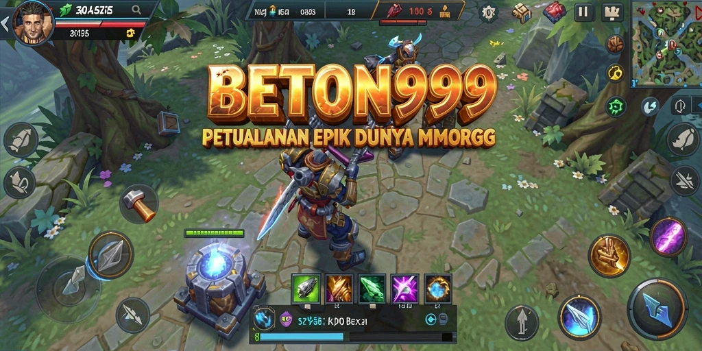 Menampilkan gameplay epik dan interaksi mendalam dalam BETON999.