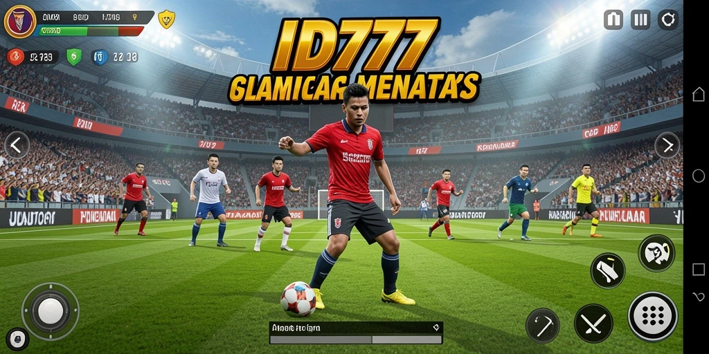 Tampilan gameplay yang seru dalam ID777 olahraga kompetitif.