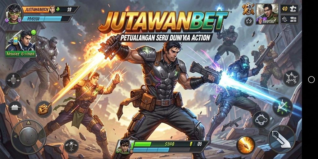 Screenshot JUTAWANBET menampilkan aksi seru dalam pertarungan yang mendebarkan.