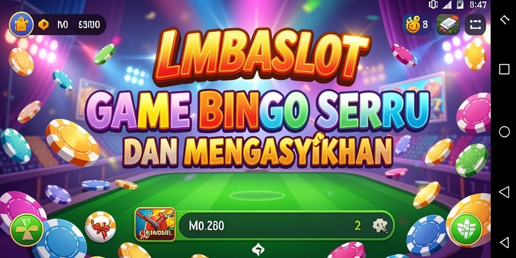 Tampilan gameplay LMBASLOT yang seru dan menarik.