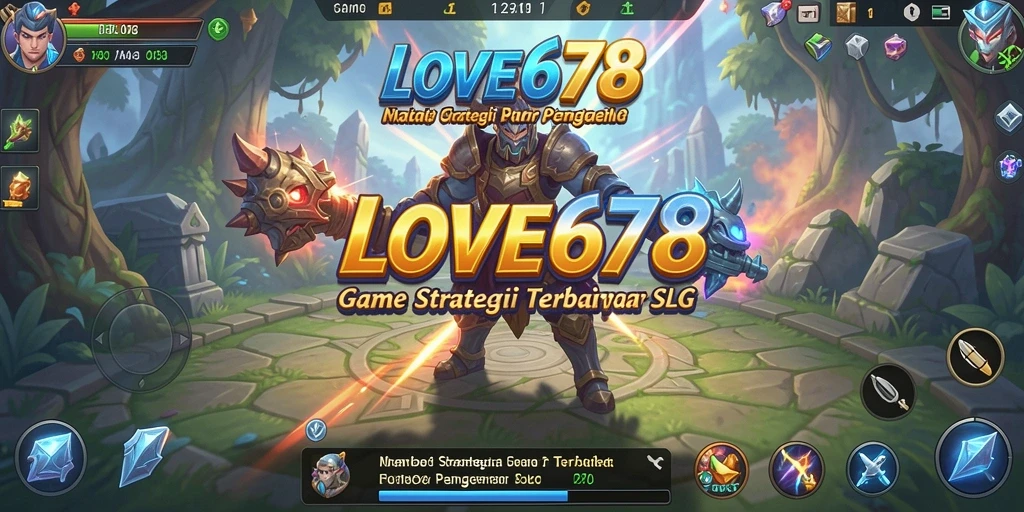Tangkapan layar menampilkan aksi pertempuran epic dalam game SLG.