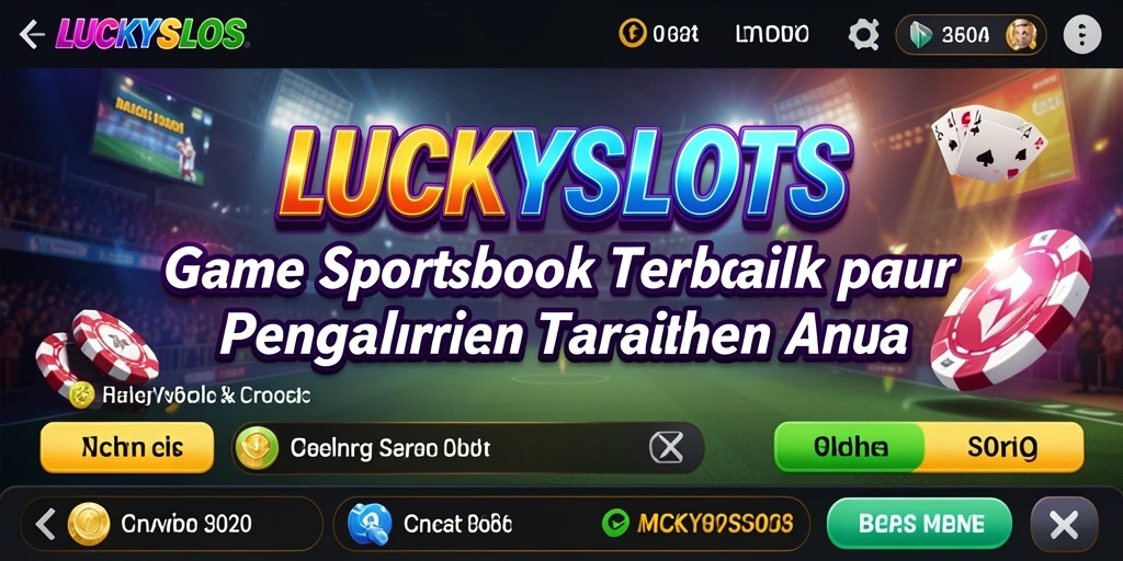 Tampilan gameplay LUCKYSLOTS yang menarik dan penuh aksi.