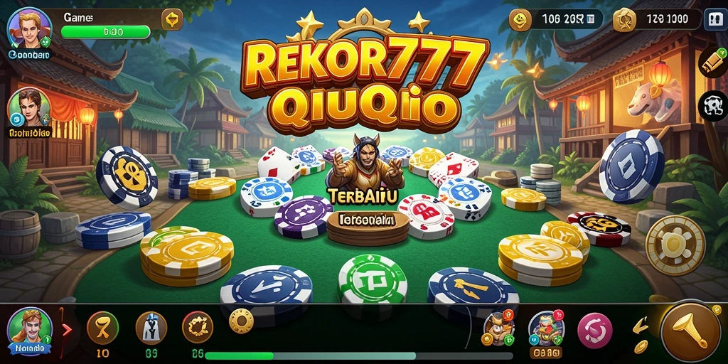 Screenshot gameplay QiuQiu di REKOR777 menunjukkan aksi seru antar pemain.