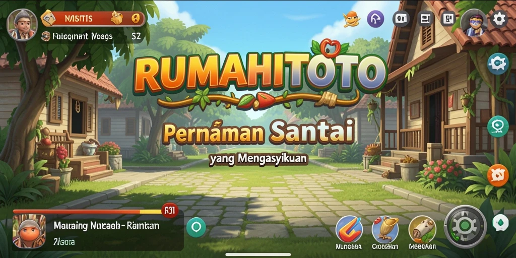 Screenshot gameplay RUMAHTOTO yang menunjukkan keseruan permainan Casual.