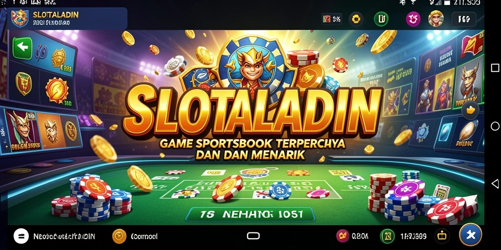 Tampilan permainan menarik dari SLOTALADIN dengan antarmuka yang intuitif.
