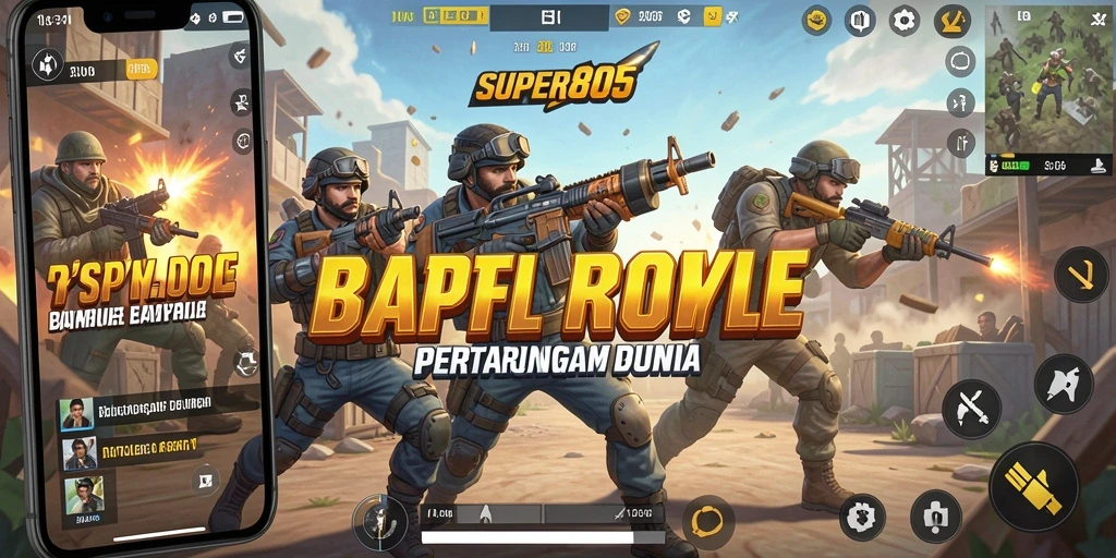 Tampilan seru dari pertarungan epic dalam SUPER805.